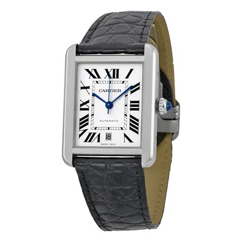 cartier tank men's watch|cartier tank men's automatic.